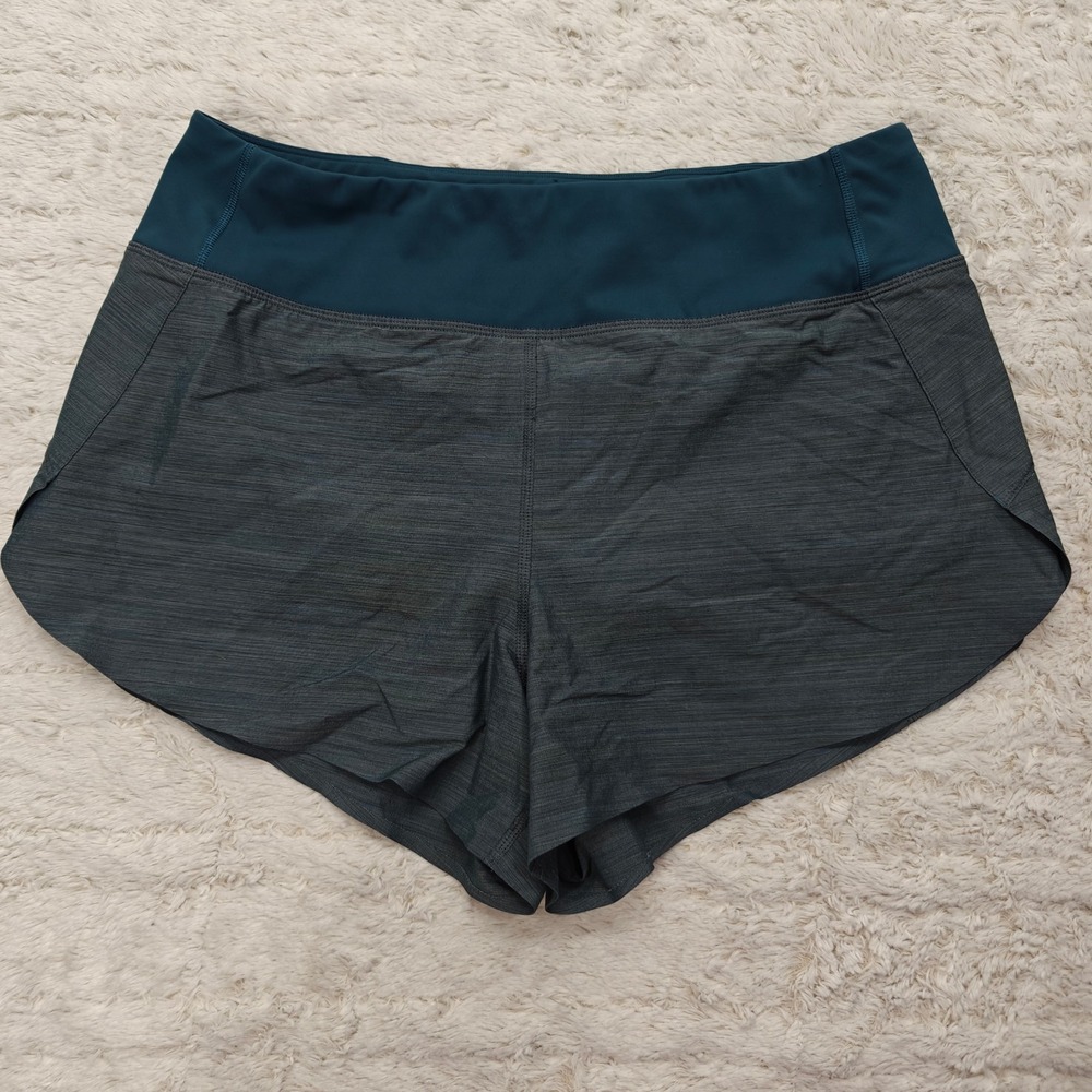 Athleta Track Shorts Womens M Lined Running Yoga Pickleball Tennis‎ Zip Pocket